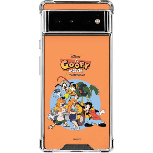 Disney Goofy Movie Group Google Pixel 6 Clear Case